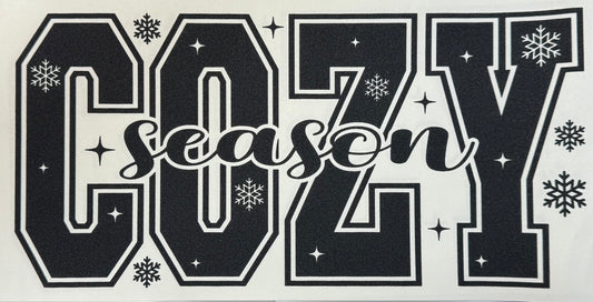 Black Cozy Season Shirt Transfer