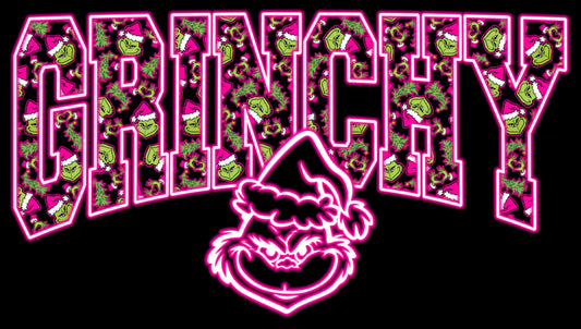 Grinchy Shirt Transfer