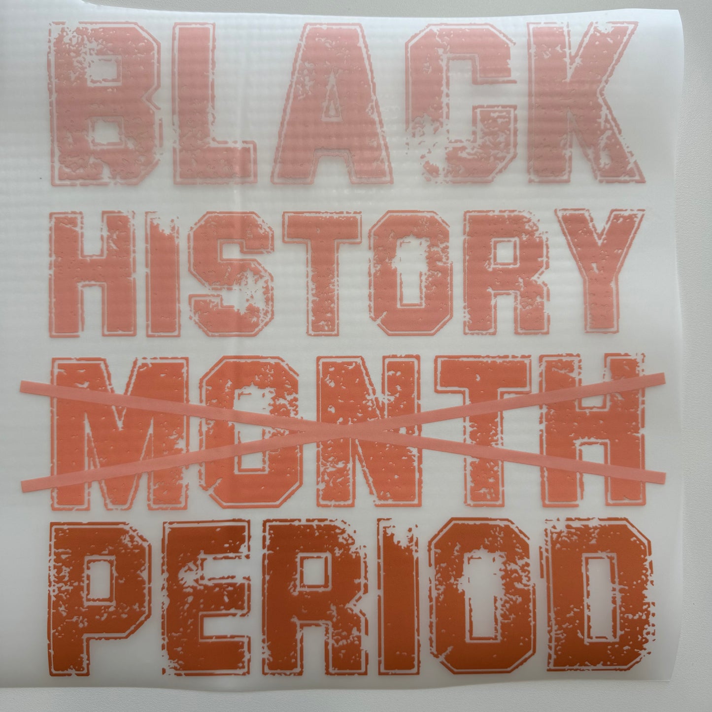 304 - Black History Shirt Transfer