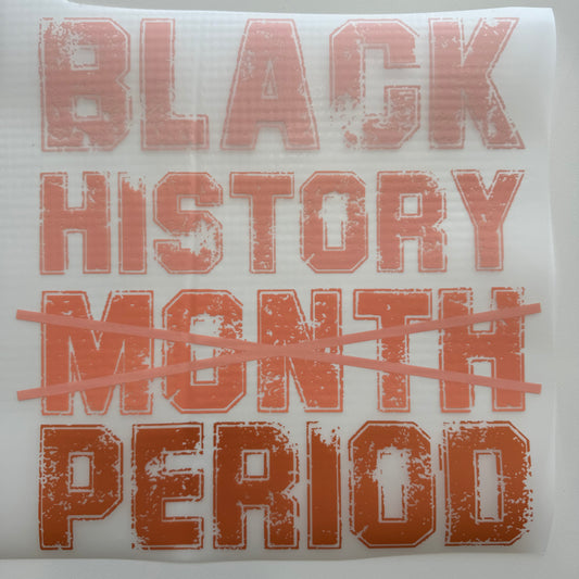 304 - Black History Shirt Transfer
