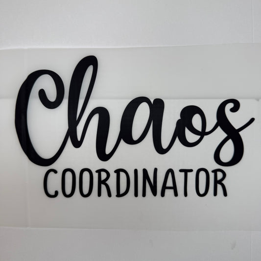 91 - Chaos Coordinator Shirt Transfer