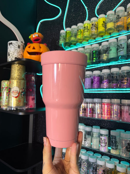 Pink Stainless Steel Can Cooler Koozie